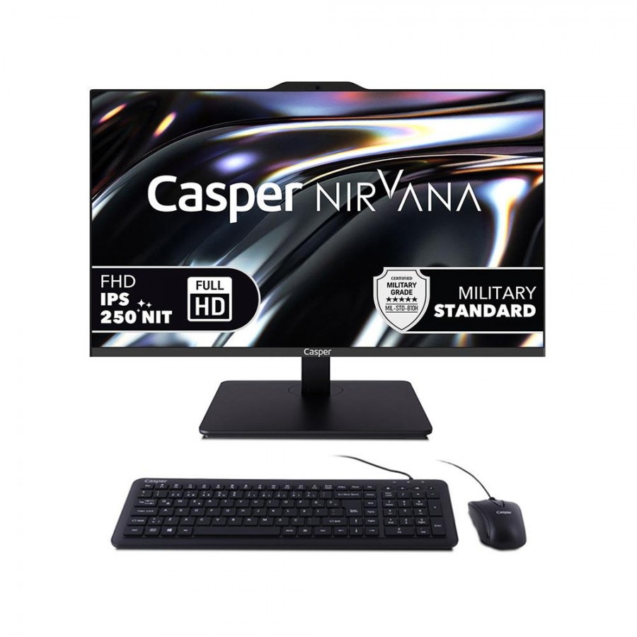CASPER Nirvana AIO A800 İ3 1315U 3.3GHZ 8GB 250GB SSD INTEL UHD WIN11 23.8'' CASPER Nirvana AIO A800 İ3 1315U 3.3GHZ 8GB 250GB SSD INTEL UHD WIN11 23.8''