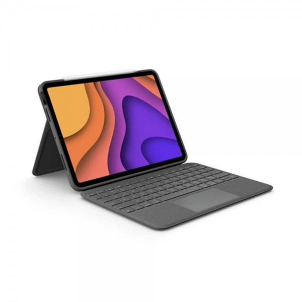 Logitech Slim Folio Touch iPad Air 10.9 inç 4./5.Nesil ile Uyumlu Kla… Logitech Slim Folio Touch iPad Air 10.9 inç 4./5.Nesil ile Uyumlu Kla…