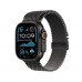 Apple Watch Ultra 2 GPS + Cellular 49mm Siyah Titanyum Kasa Siyah Titanyum Milano Loop - M