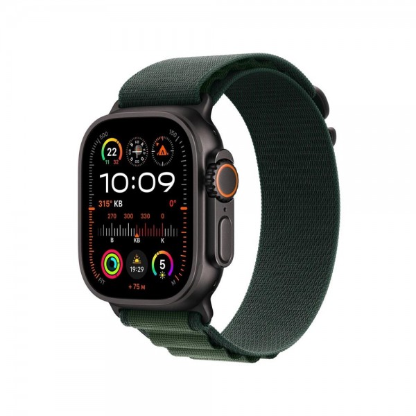 Apple Watch Ultra 2 GPS + Cellular 49mm Siyah Titanyum Kasa Koyu Yeşi&hellip;