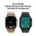 Apple Watch Ultra 2 GPS + Cellular 49mm Siyah Titanyum Kasa Koyu Yeşil Alpine Loop - M