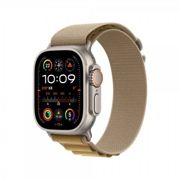 Apple Watch Ultra 2 GPS + Cellular 49mm Natürel Titanyum Kasa Uçuk K&hellip;