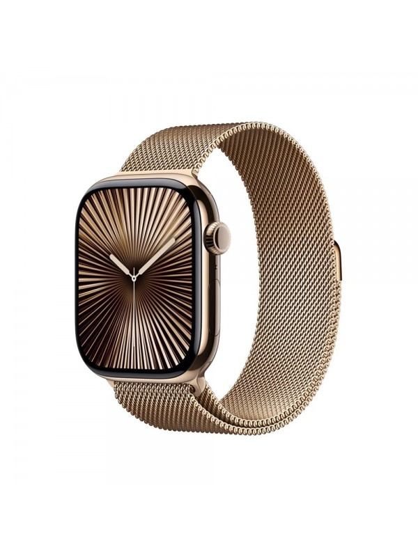 Apple Watch Series 10 GPS + Cel 46mm Altın Rengi Titanyum Kasa Altın Ren&hellip;