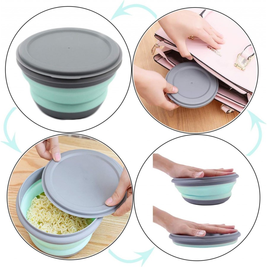 Peakhike Outdoor Katlanır 3’lü Yemek Seti