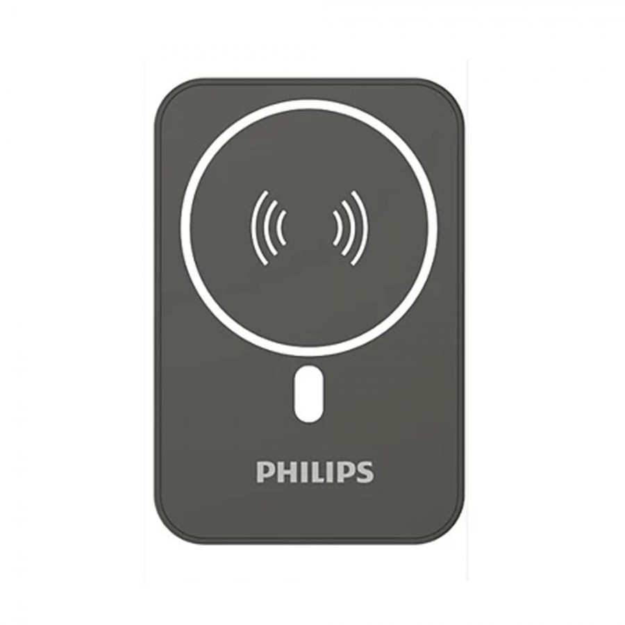 Philips DLP9771/00 5.000 mAh 20W MagSafe Kablosuz Powerbank 1xUSB-C - Siyah Philips DLP9771/00 5.000 mAh 20W MagSafe Kablosuz Powerbank 1xUSB-C - Siyah