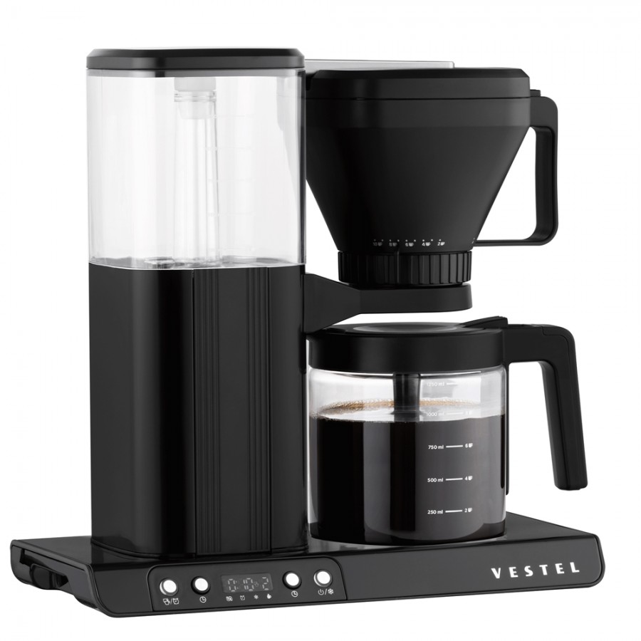Vestel Brew 50 Retro Siyah Filtre Kahve Makinesi