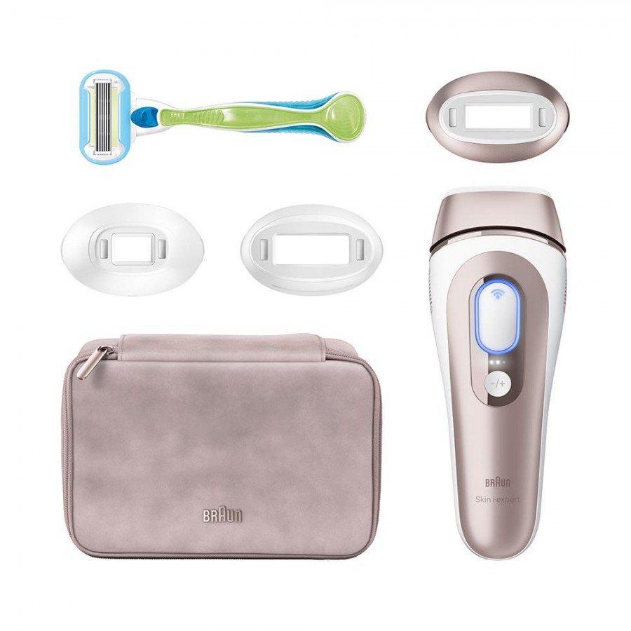 Braun Skin i·expert PL7253 Akıllı IPL Tüy Alma, Çanta, Venus Tıraş Makinesi, 3 Başlıklı