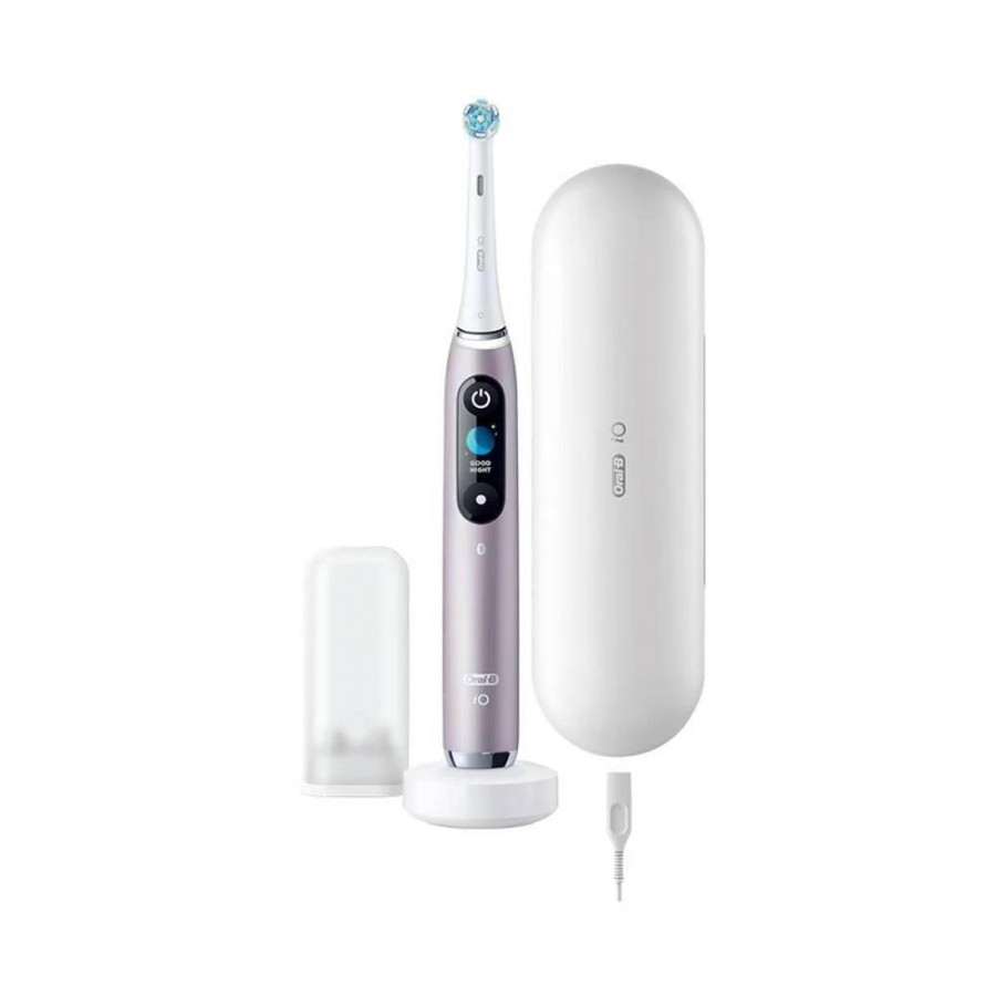 Oral-B İO9 Serisi Şarjlı Diş Fırçası Rose + Seyahat Kabı + Manyetik Şarj Cihazı