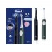 Oral-B iO2 Serisi Şarjlı Diş Fırçası 2'li Avantaj Paketi -Siyah/Yeşil